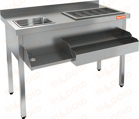 Барная станция открытая  HICOLD  НКС-10/7БПК