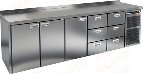 Стол охлаждаемый  HICOLD  GN 11133 BR2 TN