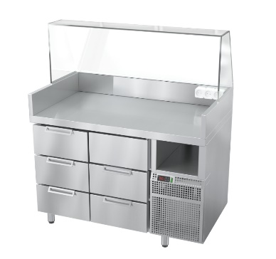 Станция для бургеров и хот-догов БАВАРИЯ БХС -1235.700-02-1